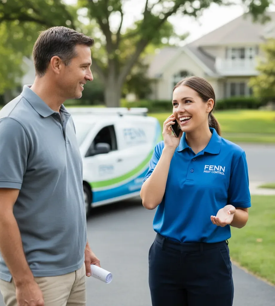 Fenn Pest Control customer support in Rockingham